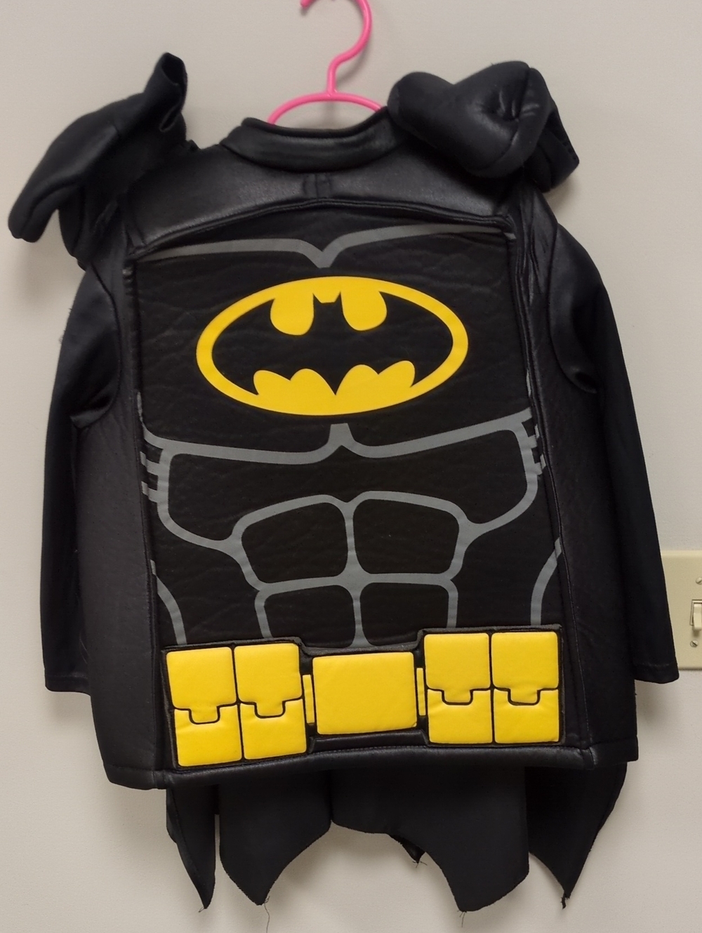 Lego Black and Yellow Superhero Costume Jacket